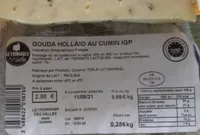 GOUDA HOLLAND AU CUMIN IGP