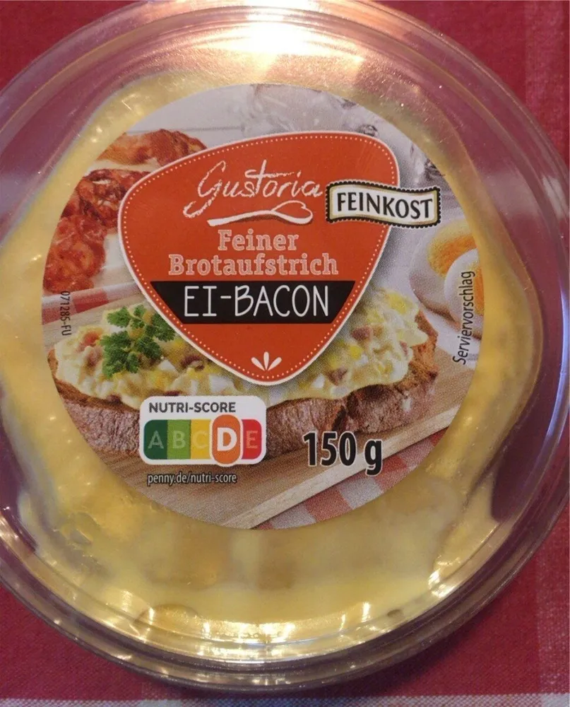 Feiner Brotaufstrich Ei Bacon