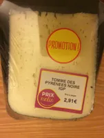 Tomme des pyrenées noire igp