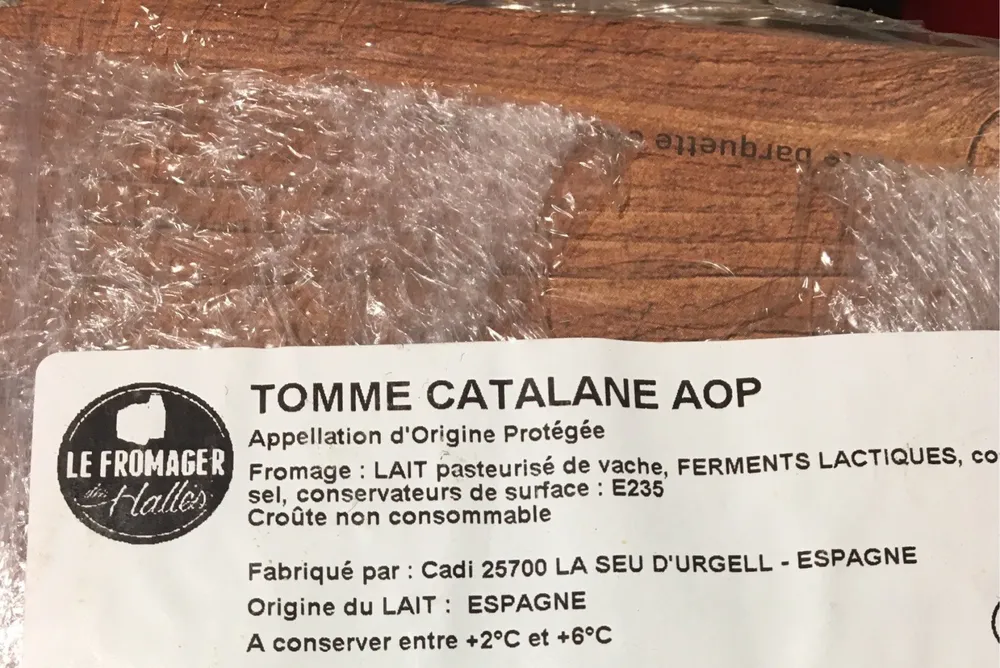 Tomme catalane AOP
