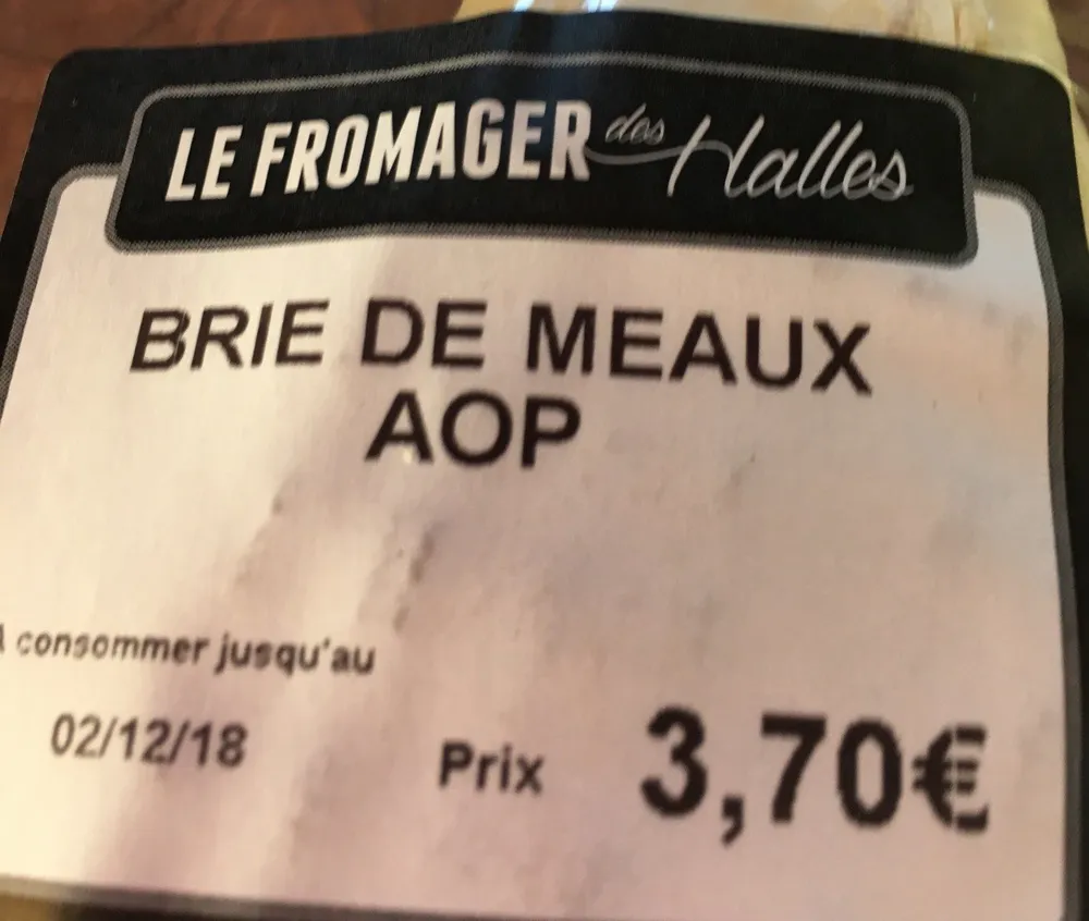 Brie de meaux AOP
