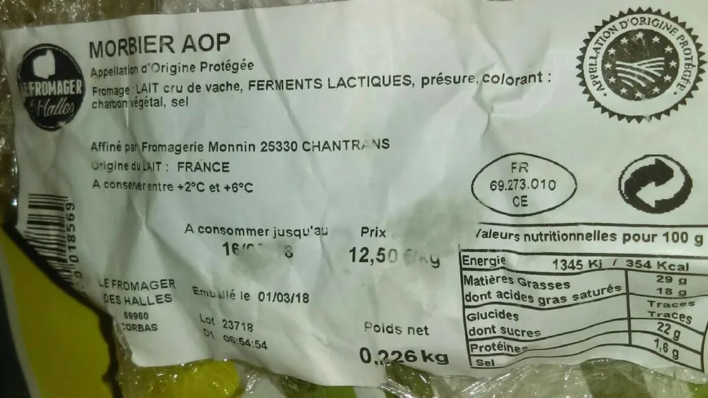 Morbier aop
