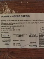 Tomme Chèvre Brebis