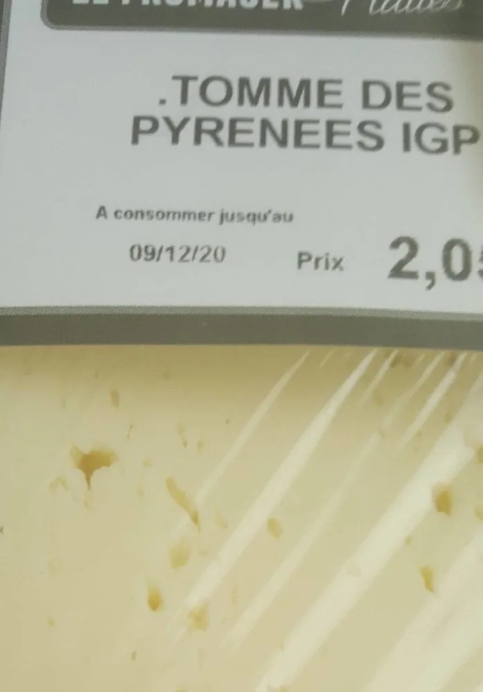 Tomme des Pyrenees igp