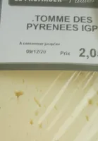 Tomme des Pyrenees igp