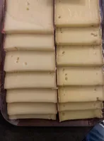 Plateau raclette nature et fumé
