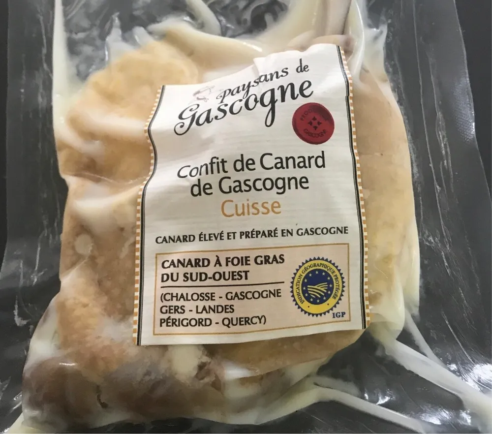 Confit de canard de Gascogne