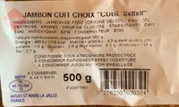 Jambon cuit choix "cube 8x8x8"