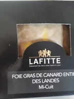Foie gras de canard entier des Landes mi-cuit demi