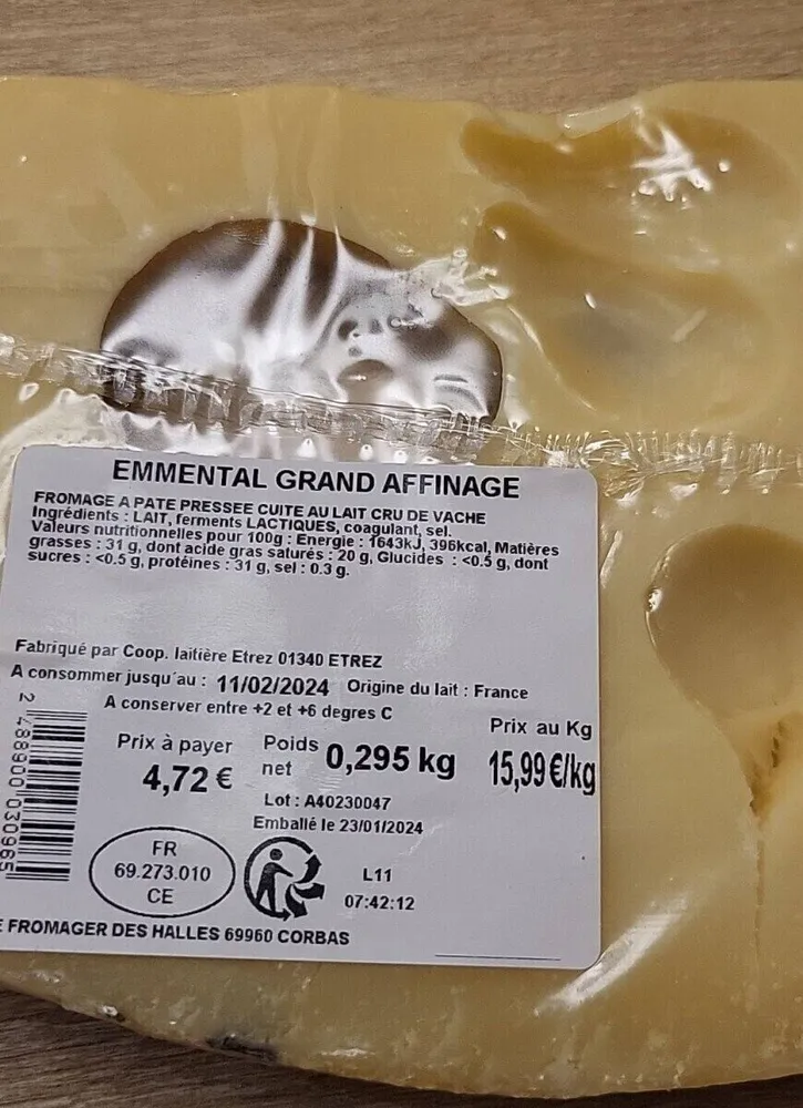 Emmental grand affinage