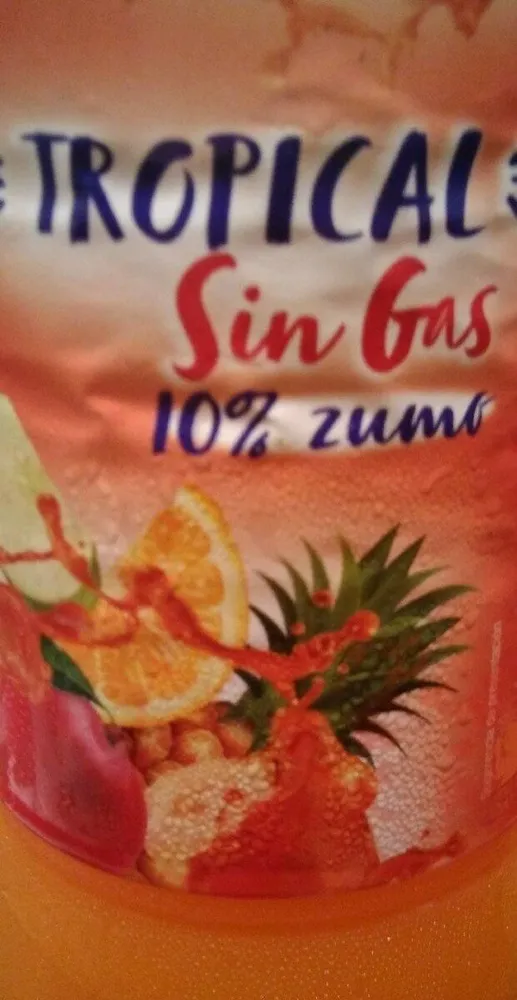 Tropical Sin Gas 10% zumo