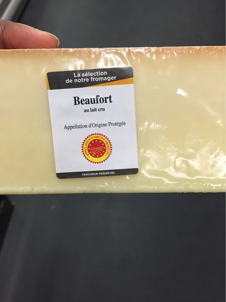 Beaufort au lait cru
