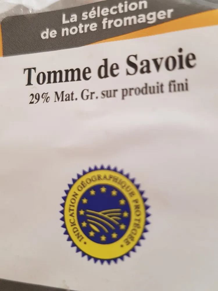 Tome de Savoie 29% MG