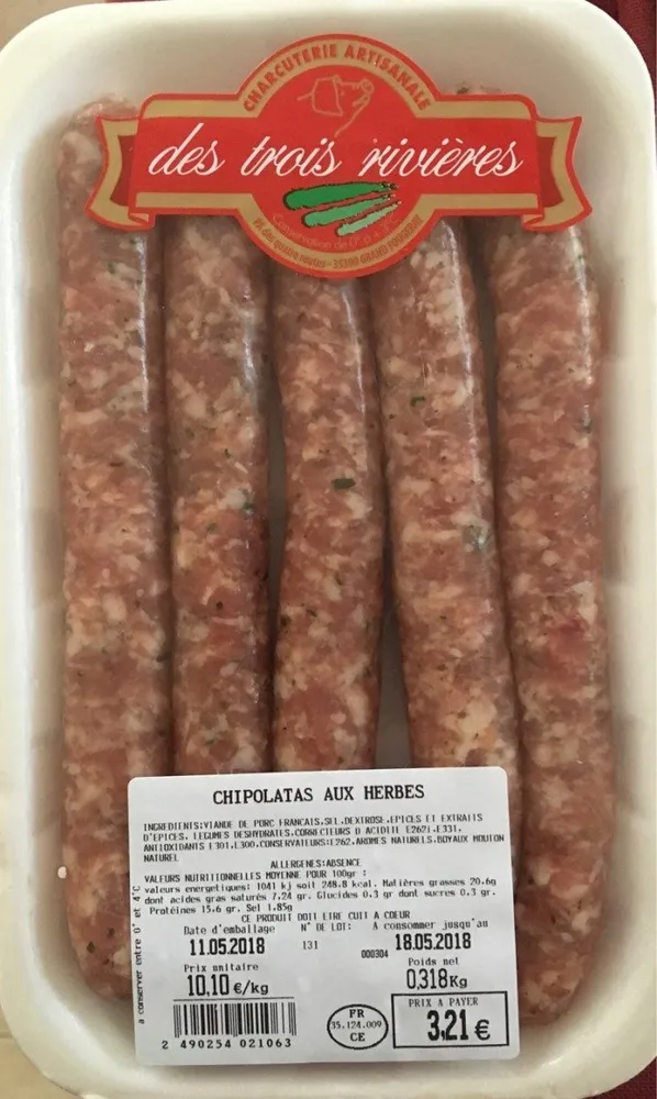 Chipolatas aux herbes