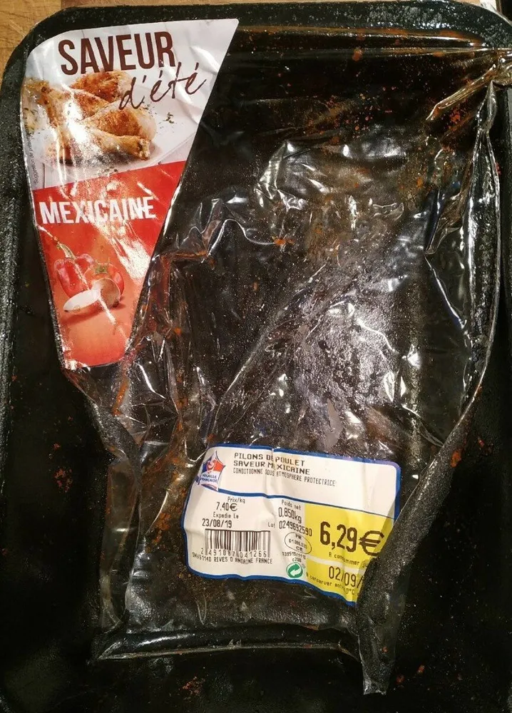 Pilon de poulet cru à la mexicaine ATM