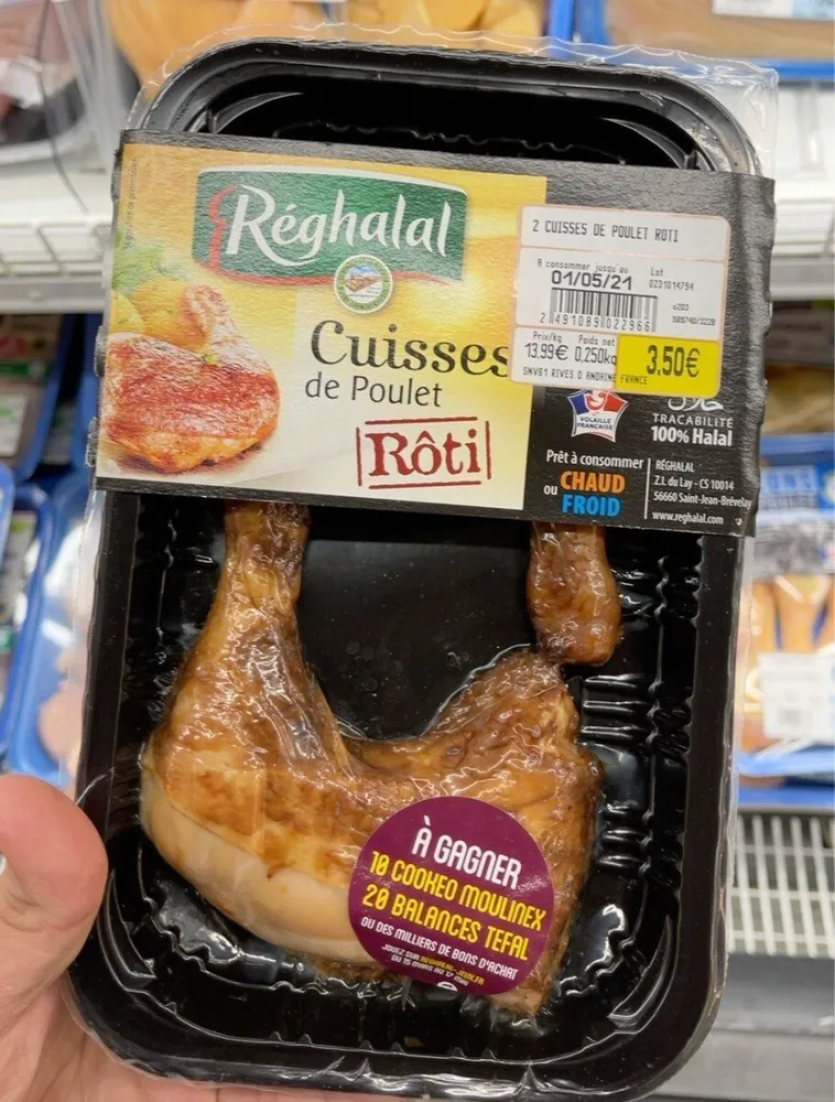 Cuisses de poulet Rôti