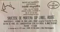 Saucisse de Morteau IGP Label rouge