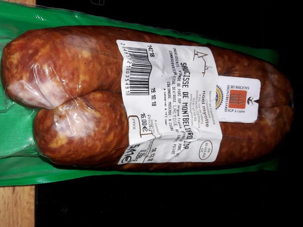 Saucisse de Montbéliard