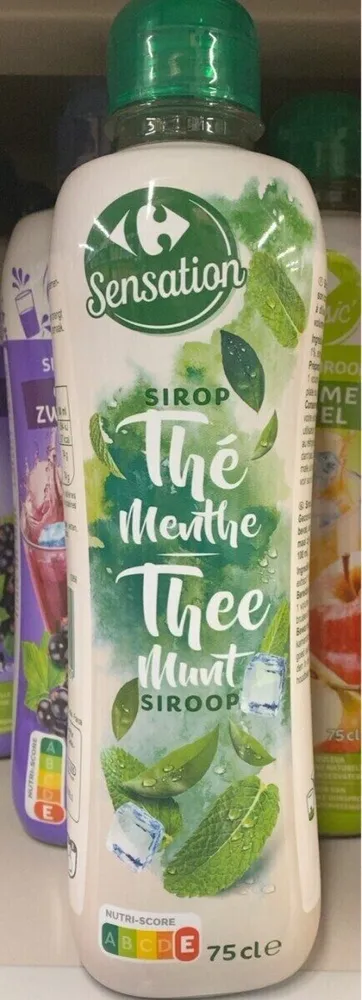 Sirop Thé Menthe