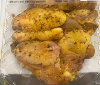 Ailes de poulet thym/citron