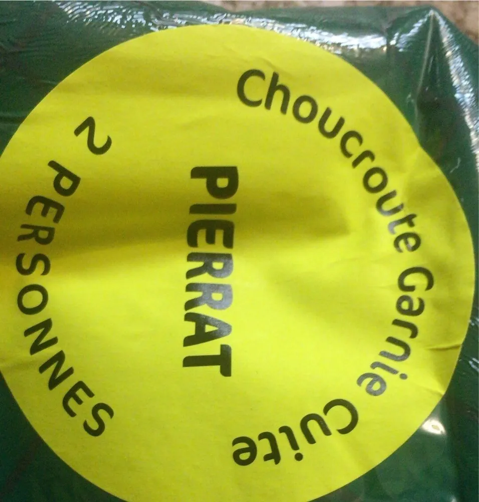 Choucroute garnie cuite