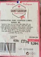 Chipolatas porc fermier