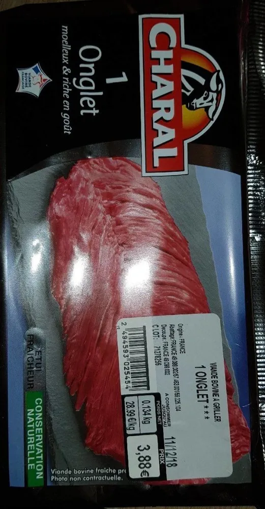 Viande bovine à griller