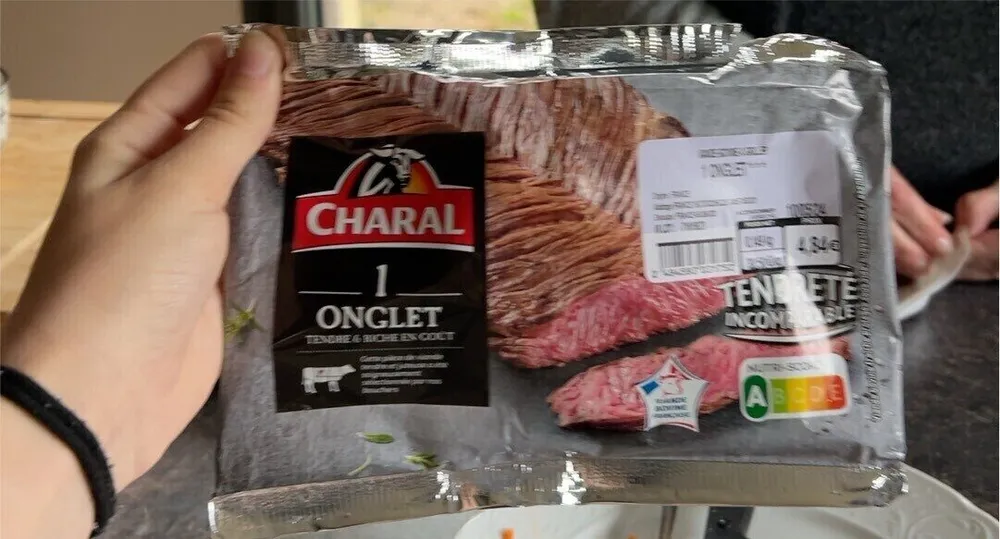 1 onglet tendre et riche en gout