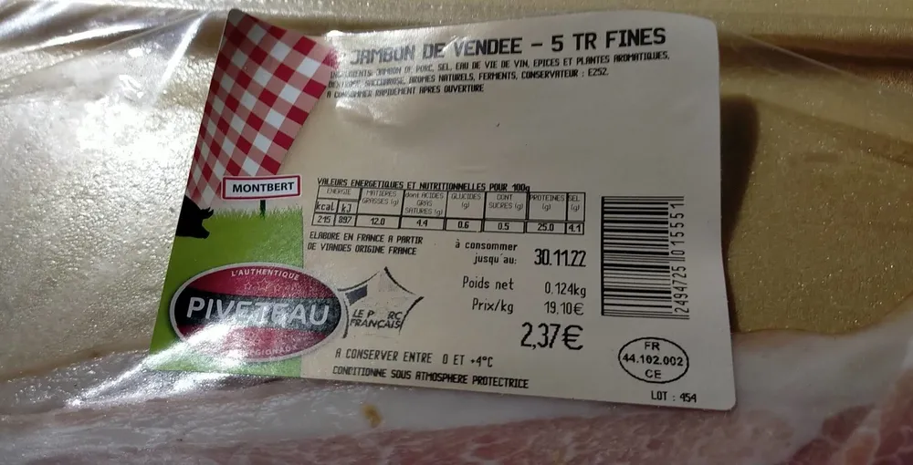 Jambon de Vendée