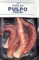 Pata de pulpo cocida