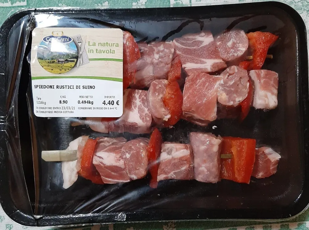 Spiedoni rustici di suino