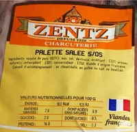 Palette salée