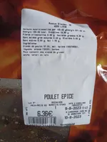 Poulet epice