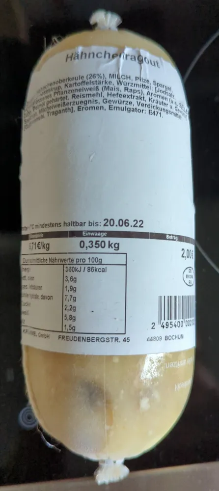Hähnchenragout