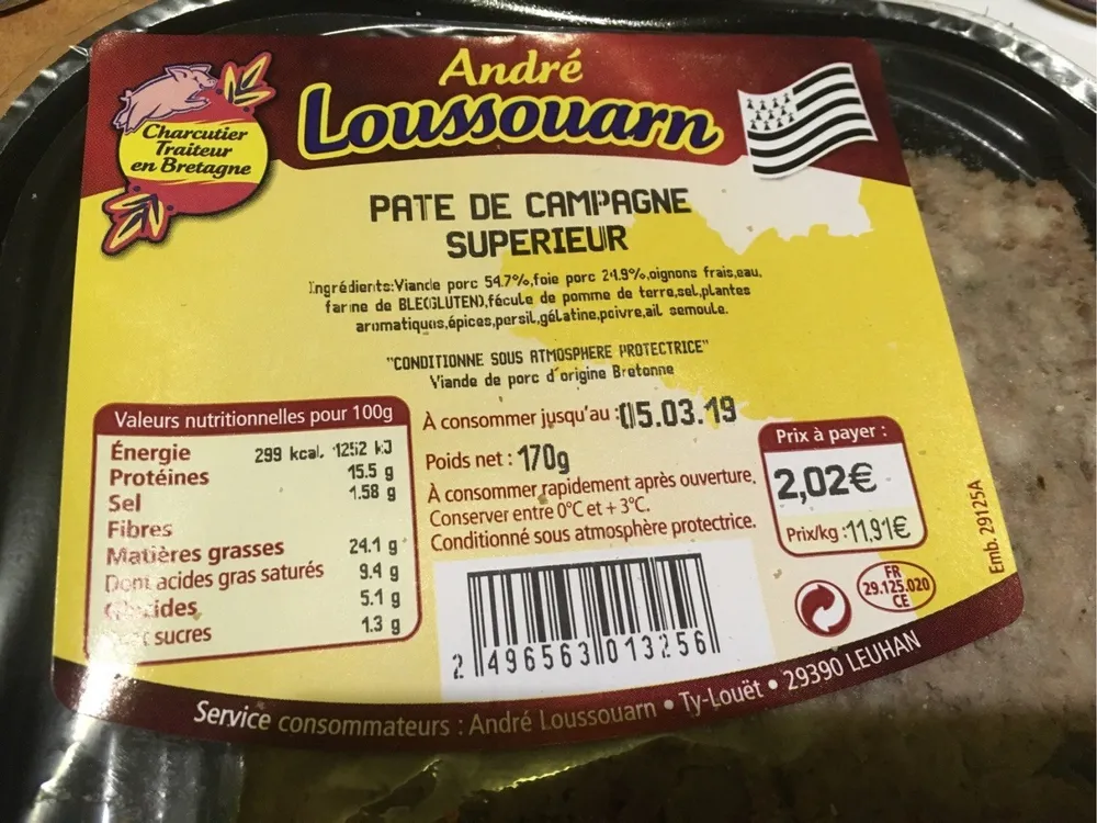 Pâté de campagne Supérieur
