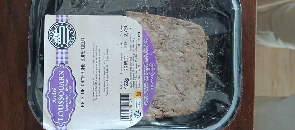 Pâté de campagne supérieur