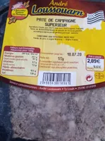 Pâte de campagne supérieur