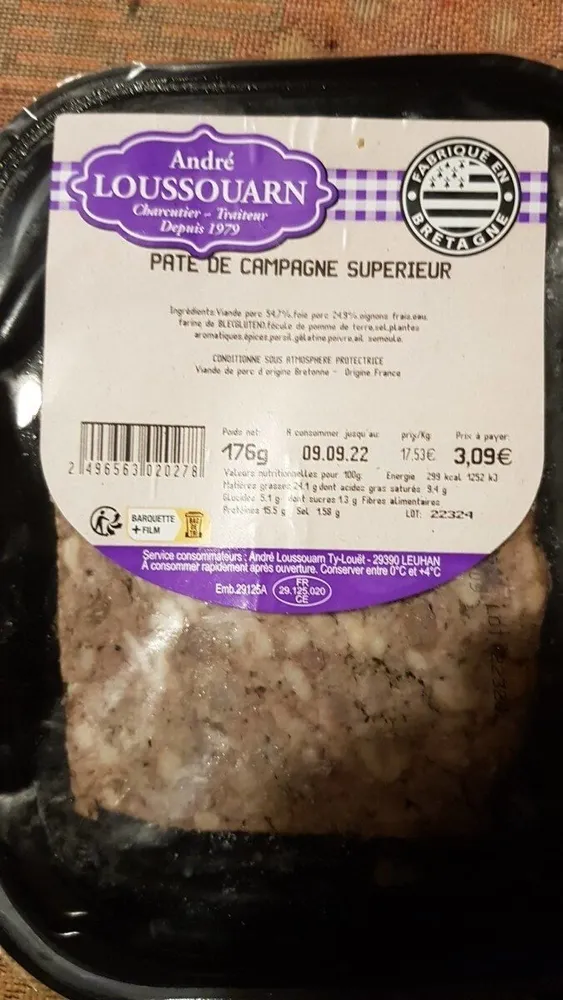 Paté de campagne superieur