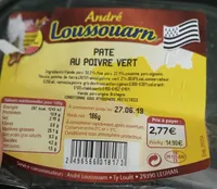 Pâté au poivre vert