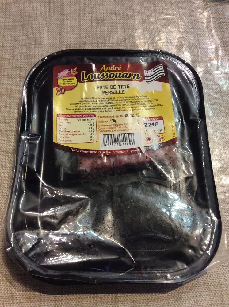 Pâté de tête persillé