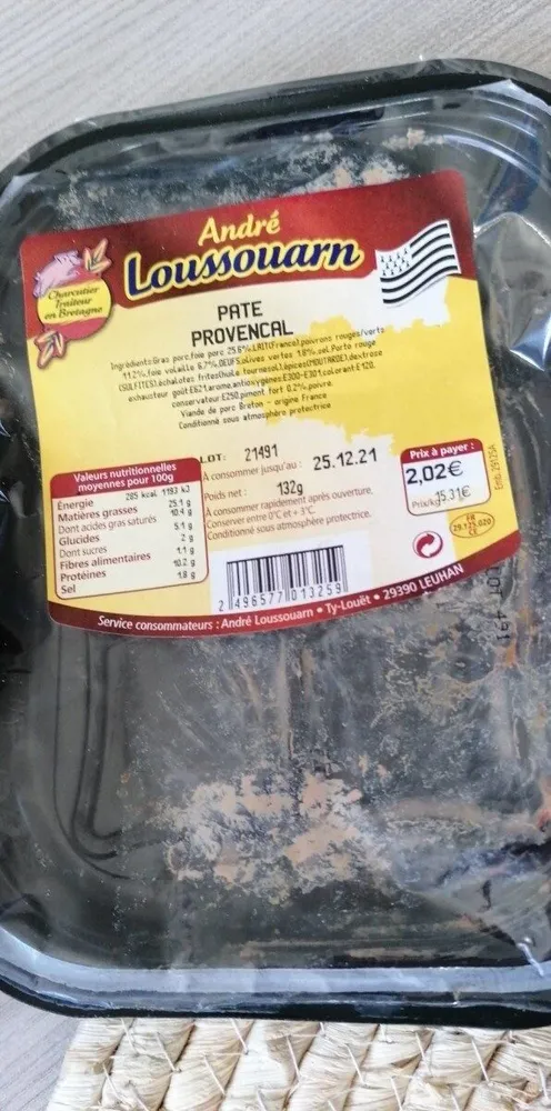 Paté provençal