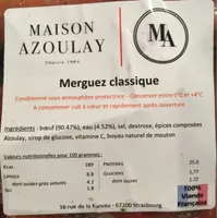 Merguez classique