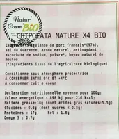 Chipolata nature x4