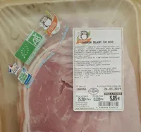 Jambon blanc x4 bio
