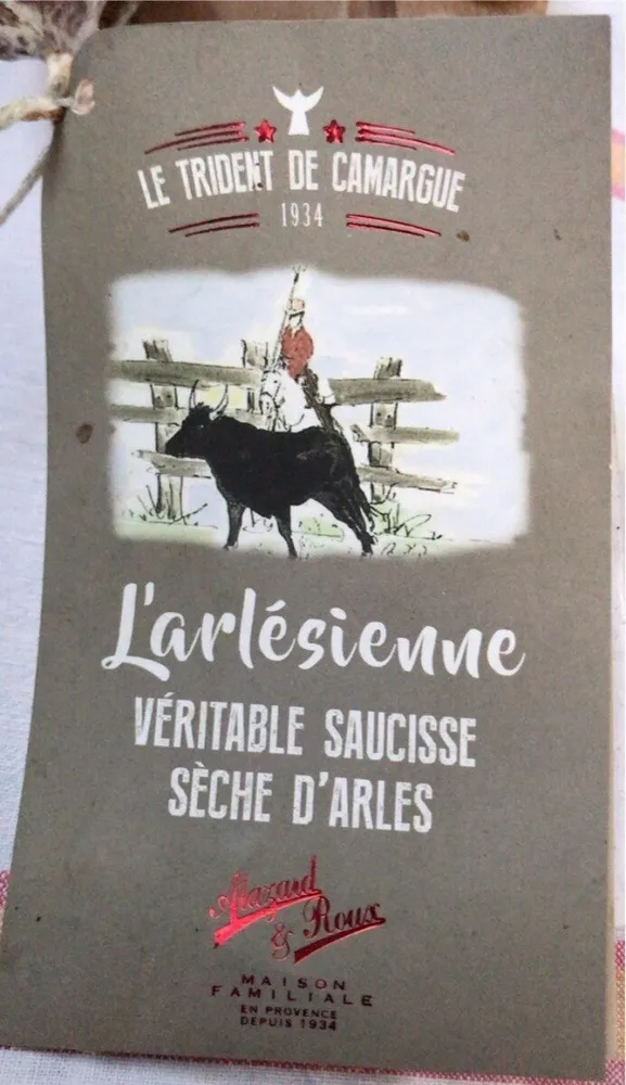 Saucisse seche au taureau