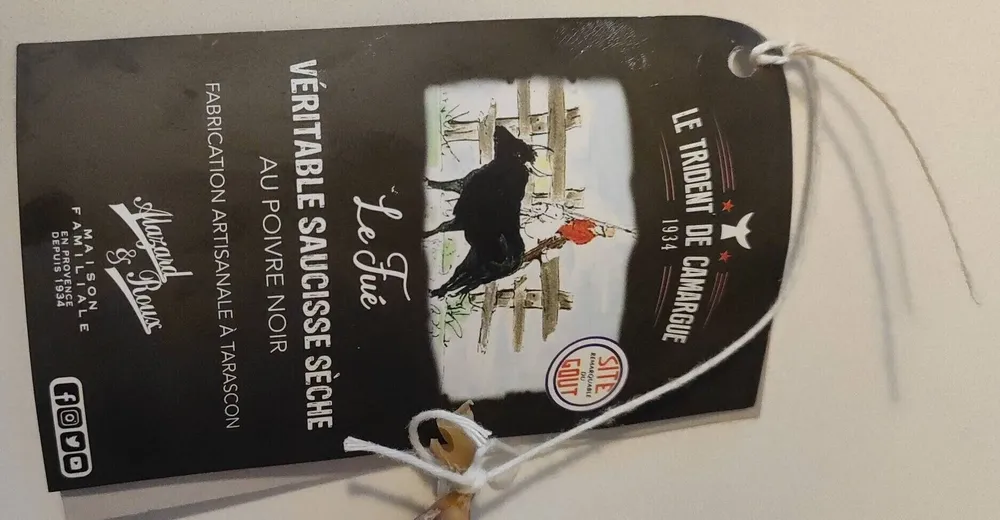 Fué saucisse sèche au taureau