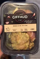 Araignées de porc thym citron