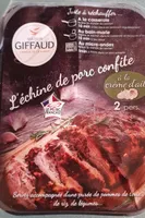ECHINE PORC CONFITE ET SA CRÈME D'AIL