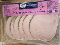 Rôti de porc cuit au four