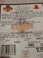 Filet mignon de porc en croûte
